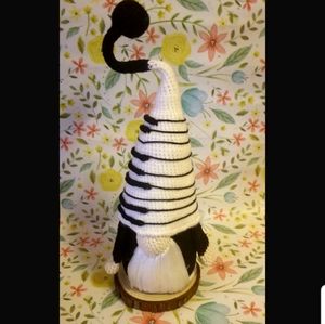 Piano gnome Amigurumi doll